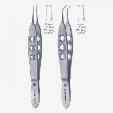 McPherson Suture Tying Forceps With Teeth