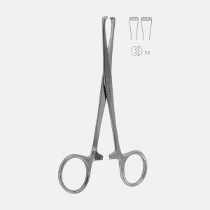 Locklin Gum Scissor; Serrated Blade Dissecting Scissor