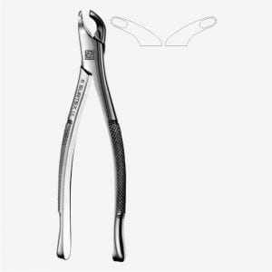 American Pattern Tooth Extraction Forceps Fig. 203