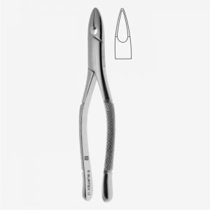 American Pattern Tooth Extraction Forceps Fig. 1