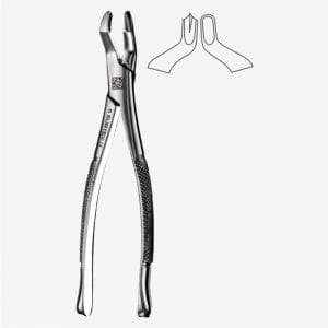 American Pattern Tooth Extraction Forceps Fig. 53R