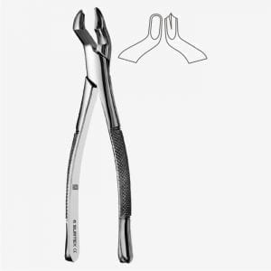 American Pattern Tooth Extraction Forceps Fig. 53L