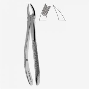Cowhorn English Pattern Tooth Extraction Forceps Fig. 89
