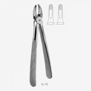 English Pattern Tooth Extraction Forceps Fig. 163