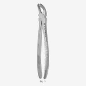 English Pattern Tooth Extraction Forceps Fig. 21