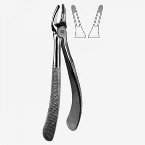 Gibb's English Pattern Tooth Extraction Forceps Fig. 147