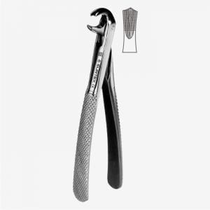 Hawk's Bill English Pattern Tooth Extraction Forceps Fig. 73