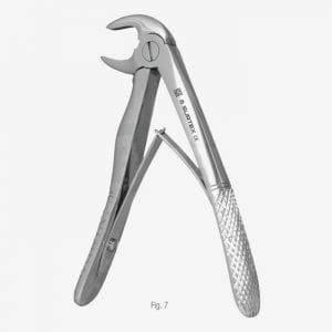 Klein Pattern Tooth Extraction Forceps Fig. 7