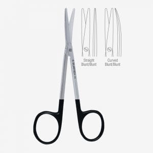 Metzenbaum Supercut Scissors, 4 1/2 in, Straight, Delicate, One