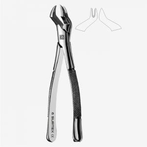 Nevius American Pattern Tooth Extraction Forceps Fig. 88L