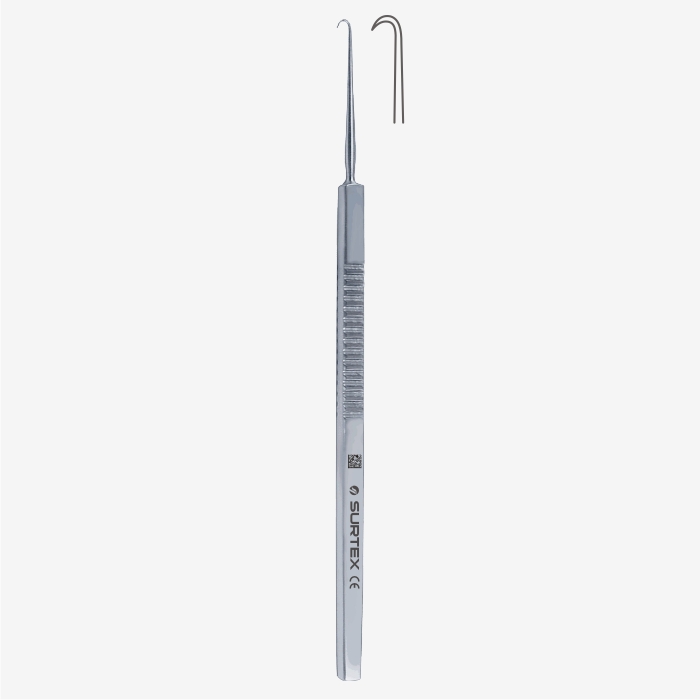 SURTEX® O'Conner Skin Hook - Sharp Tip - Stainless Steel