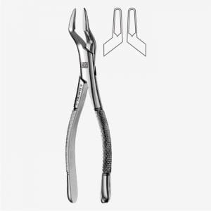 Parmly Alveolar American Pattern Tooth Extraction Forceps Fig. 32