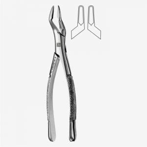Parmly Alveolar American Pattern Tooth Extraction Forceps Fig. 32A