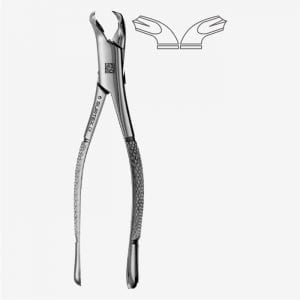Woodward's American Pattern Tooth Extraction Forceps Fig. 3FS