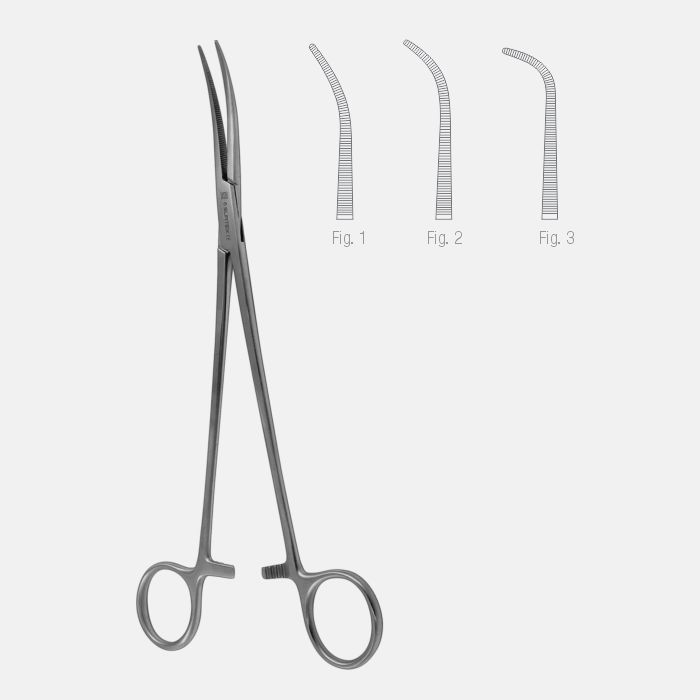 SURTEX® Kelly Dissecting and Ligature Forcep - Curved Jaws