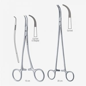 Overholt-Mini Dissecting and Ligature Forcep